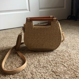 Hand Woven Basket Purse
